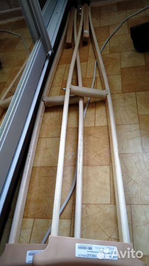 Костыли подмышечные взрослые новые