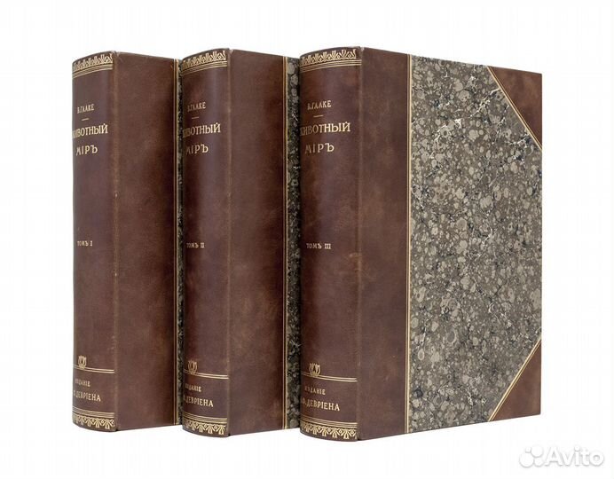 Животный мир, его быт и среда. В 3-х томах