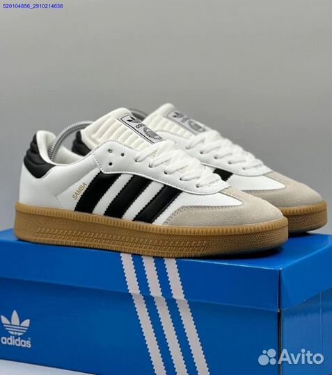 Кроссовки Adidas Samba White (Арт.47259)