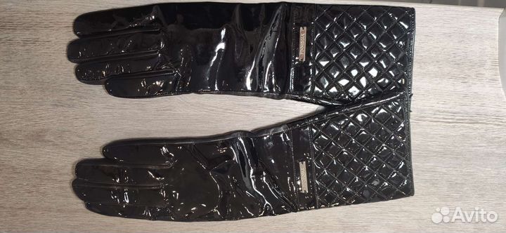 Перчатки женские кожаные новые