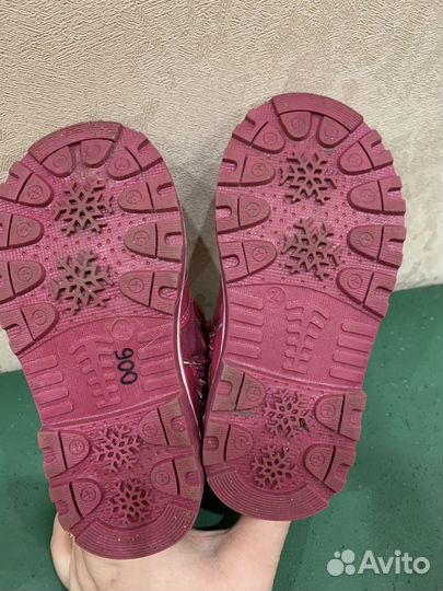 Сапоги зимние детские 24