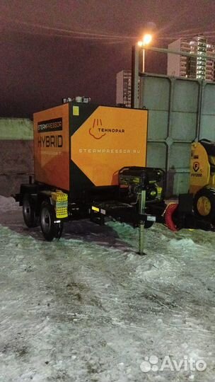 Мобильный парогенератор SH-1 на шасси