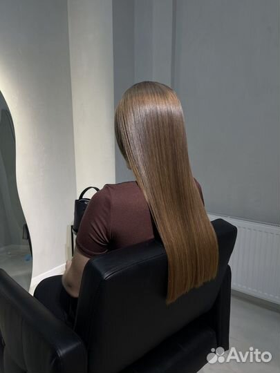 Кератиновое выпрямление ботокс