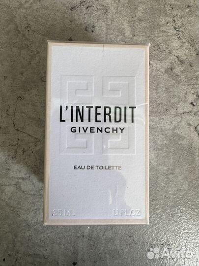 Givenchy парфюм из личной коллекции