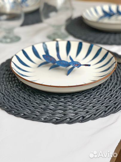 Плейсмат плетёный