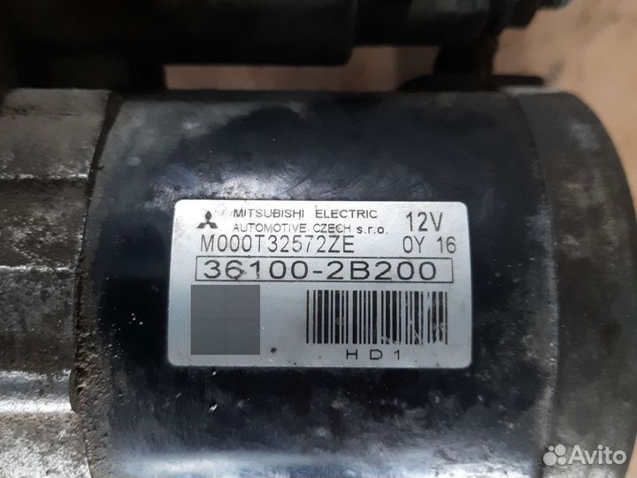 Стартер Kia Ceed, Solaris