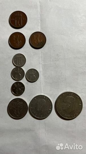 Монеты Норвегия старые