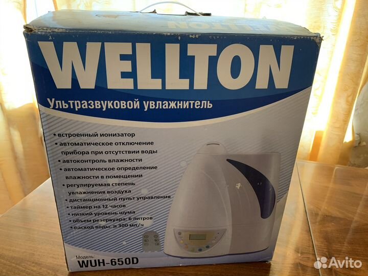Увлажнитель воздуха wellton
