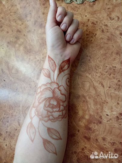 Мехенди/ временная татуировка хной