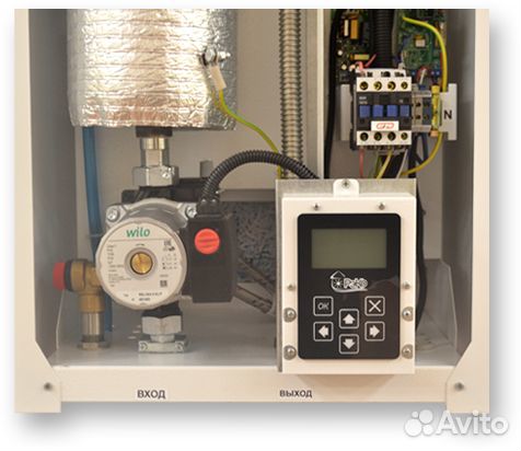 Электрический котёл отопления одноконтурный настен