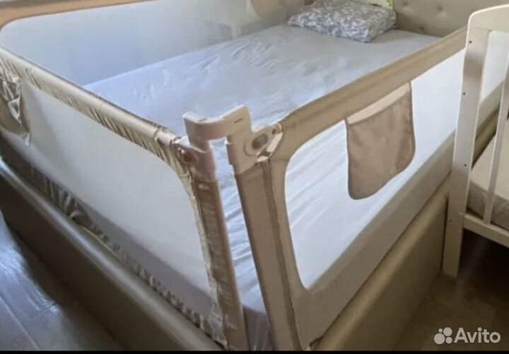 Forest kids Барьер для кровати 200х65 см Grey