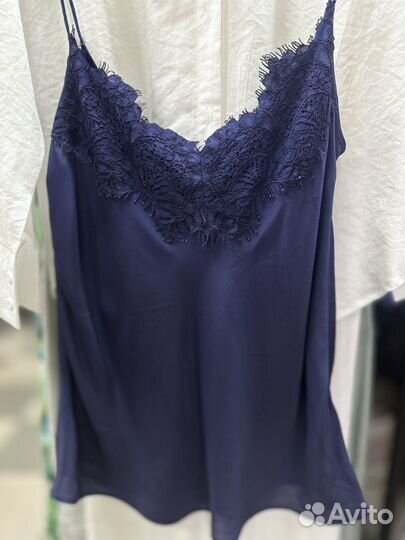 Шелковый топ massimo duti