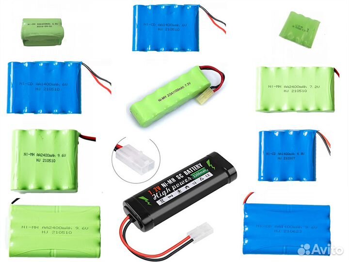 Аккумуляторы для радиоуправляемых моделей