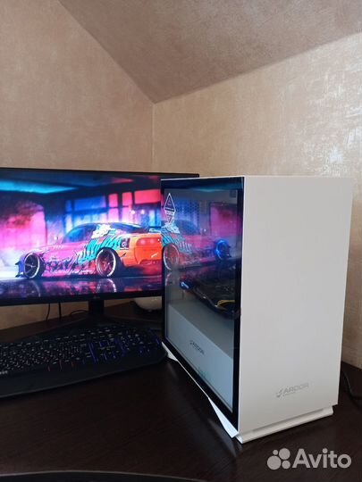 Игровой пк, i7, rx570, 16gb DDR4, SSD 512gb m2 NVM