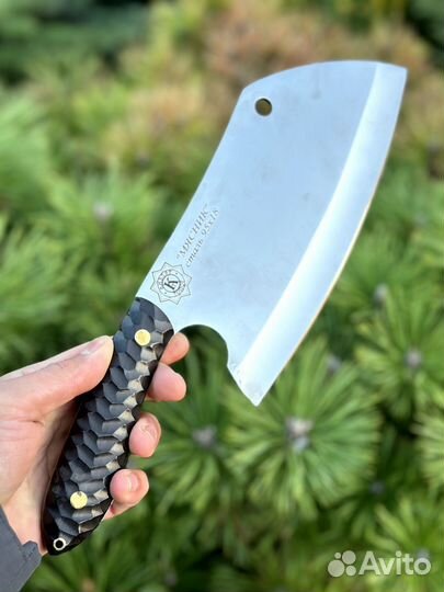 Кухонный нож тяпка