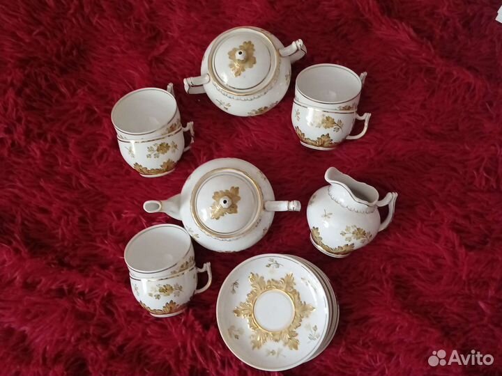 Чайный сервиз фарфор СССР