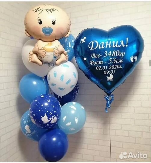 Шары на выписку