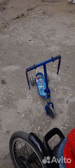 Самокат детский трехколесный