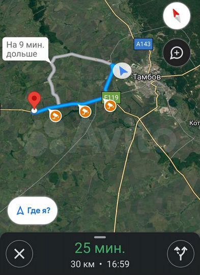 Дом 65,6 м² на участке 35 сот.