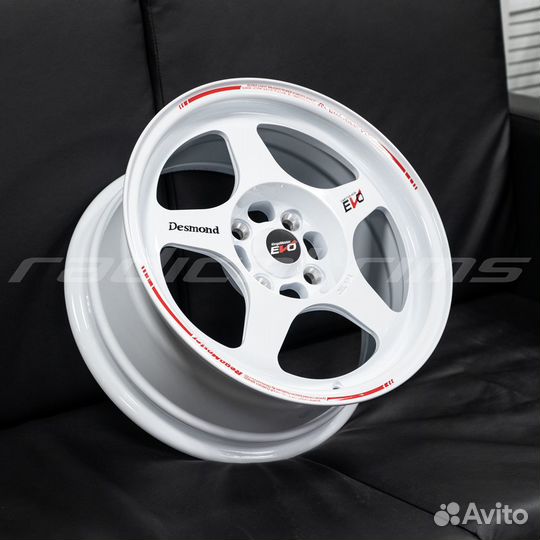 Zoomer FF01 15x7 4x100 White + Milling Spoke 4.7кг