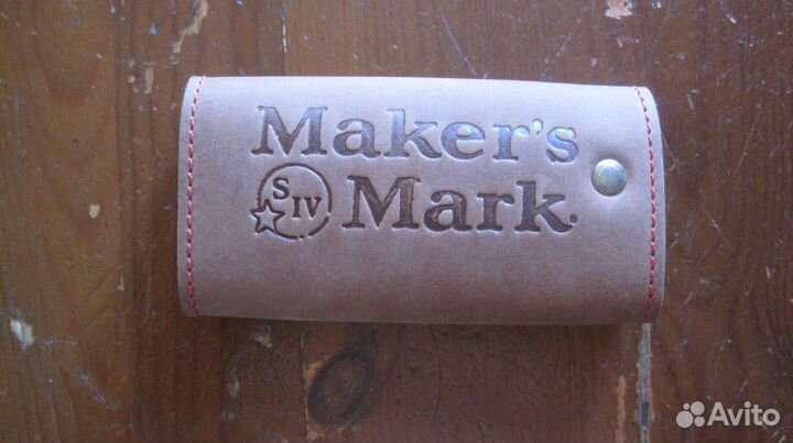 Чехол для ключей кожаный новый