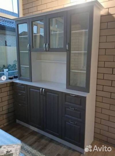 Буфет 1,6 метра Клен серый