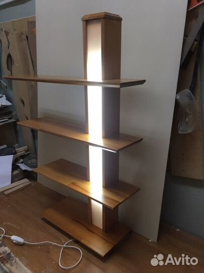 Навесная светодиодная полка