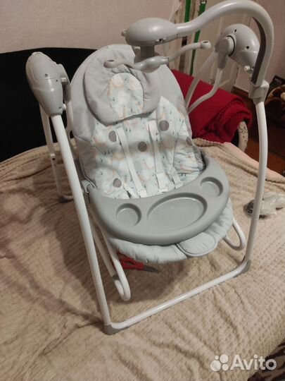 Детские электронные качели