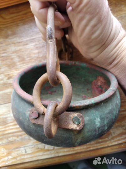 Античный скифский котелок