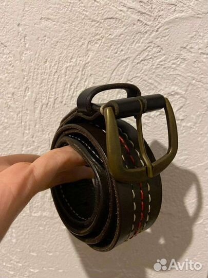 Ремень мужской кожаный