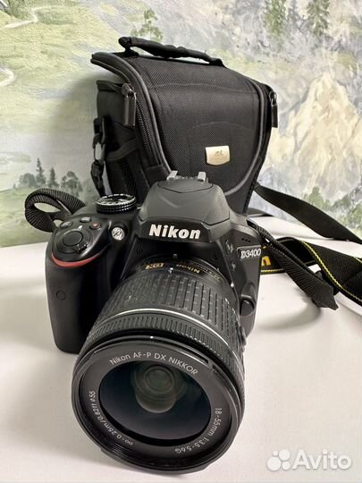 Зеркальный фотоаппарат nikon d3400