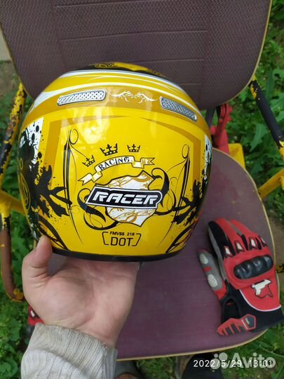 Шлем для мотокросса бу