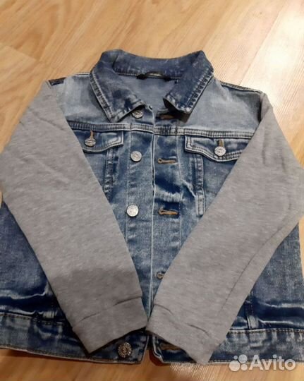 Куртка джинсовая 122