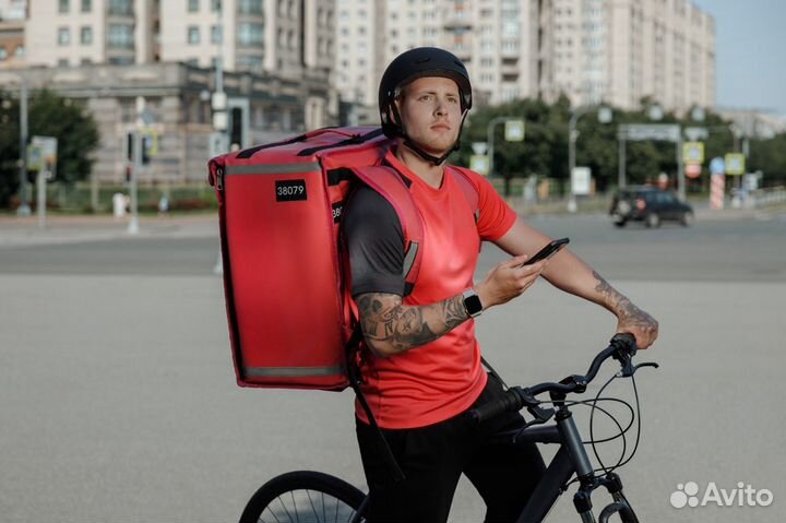 Велокурьер доставки Самокат (еженедельные выплаты)