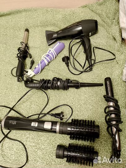 Продам фен, плойки