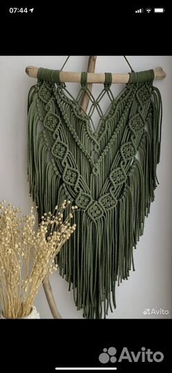 Макраме пано