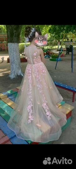 Платье для девочки на выпускной 128