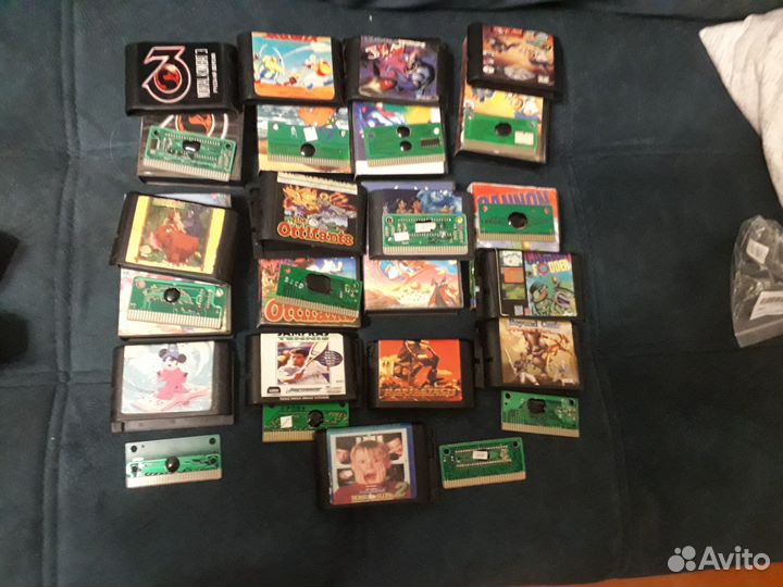 Картриджи для sega mega drive 2