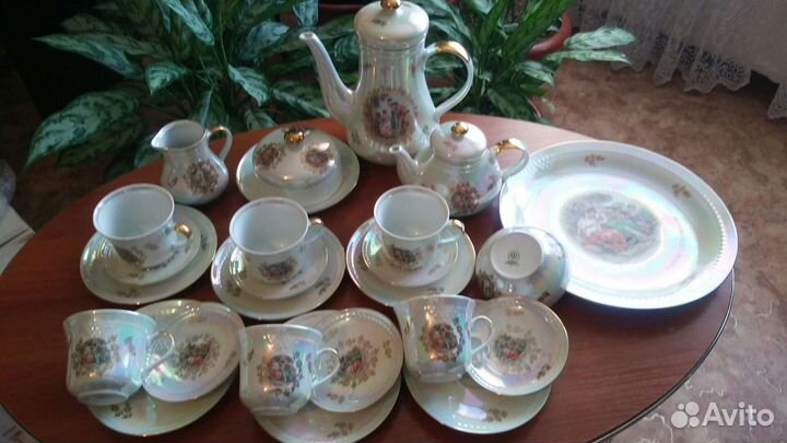 Чайно кофейный сервиз Мадонна