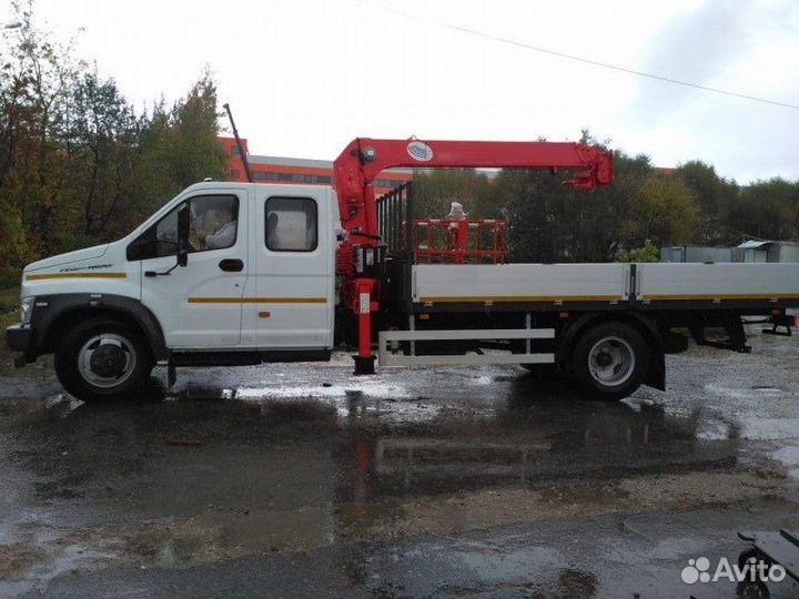 ГАЗ ГАЗон Next C41RB3 с КМУ, 2023