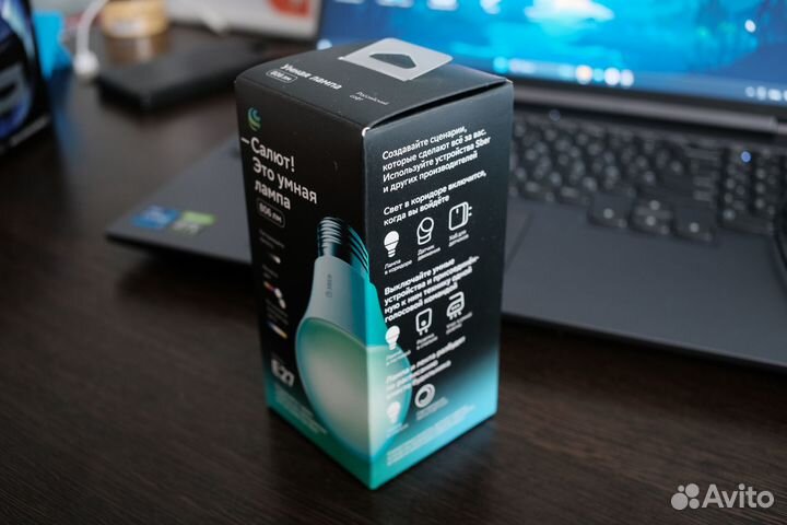 Умная лампа Sber А60, E27, sbdv-00115