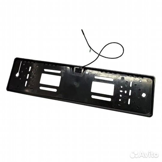 Камера заднего Лада Нива в рамке номера