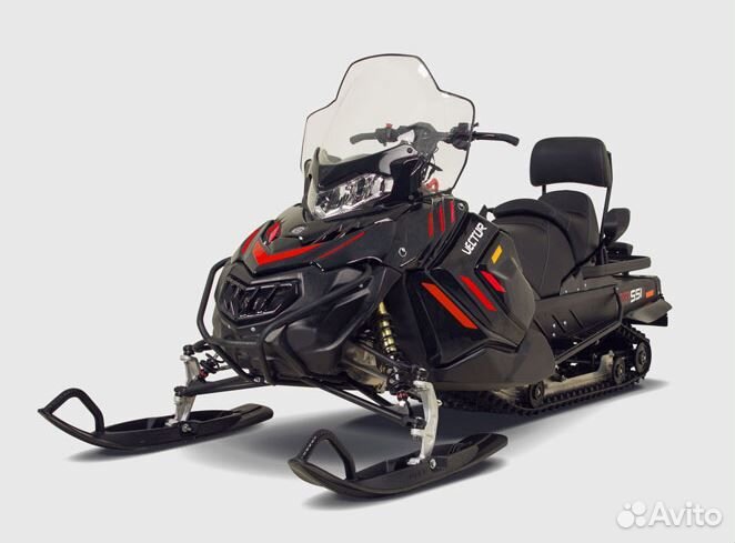 Снегоход рм vector 551 черный