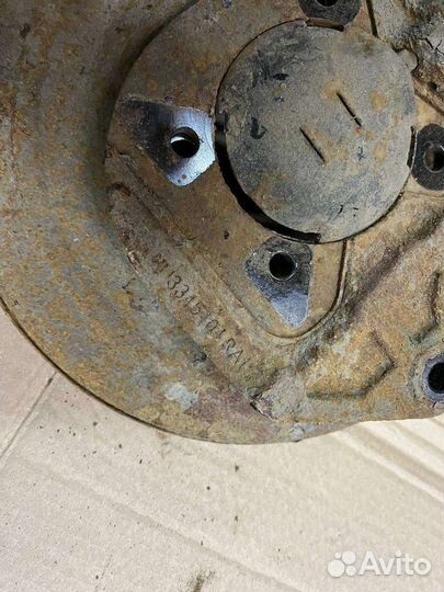 Скоба суппорта заднего левого chevrolet cruze