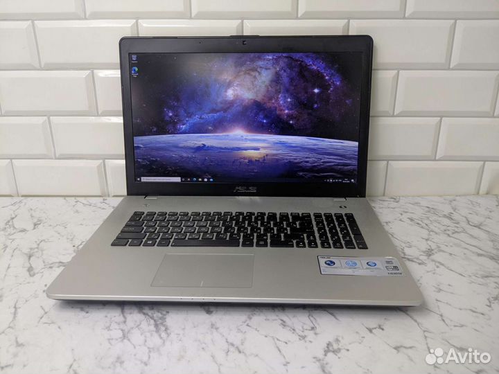 Ноутбук Asus core i7+ram 8 gb+SSD+HDD