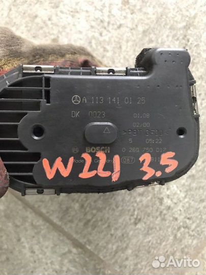 Дроссельная заслонка Mercedes-Benz S Class W221