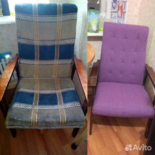 Перетяжка мебели