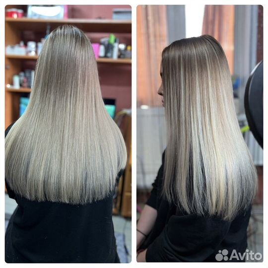 Наращивание волос, Снятие,Коррекция