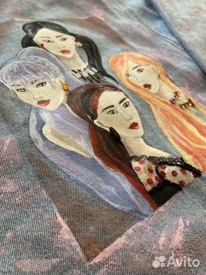 Blackpink роспись одежды, кастомизация