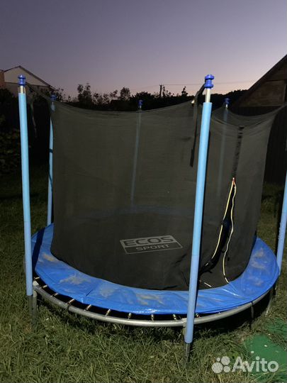 Батут с сеткой